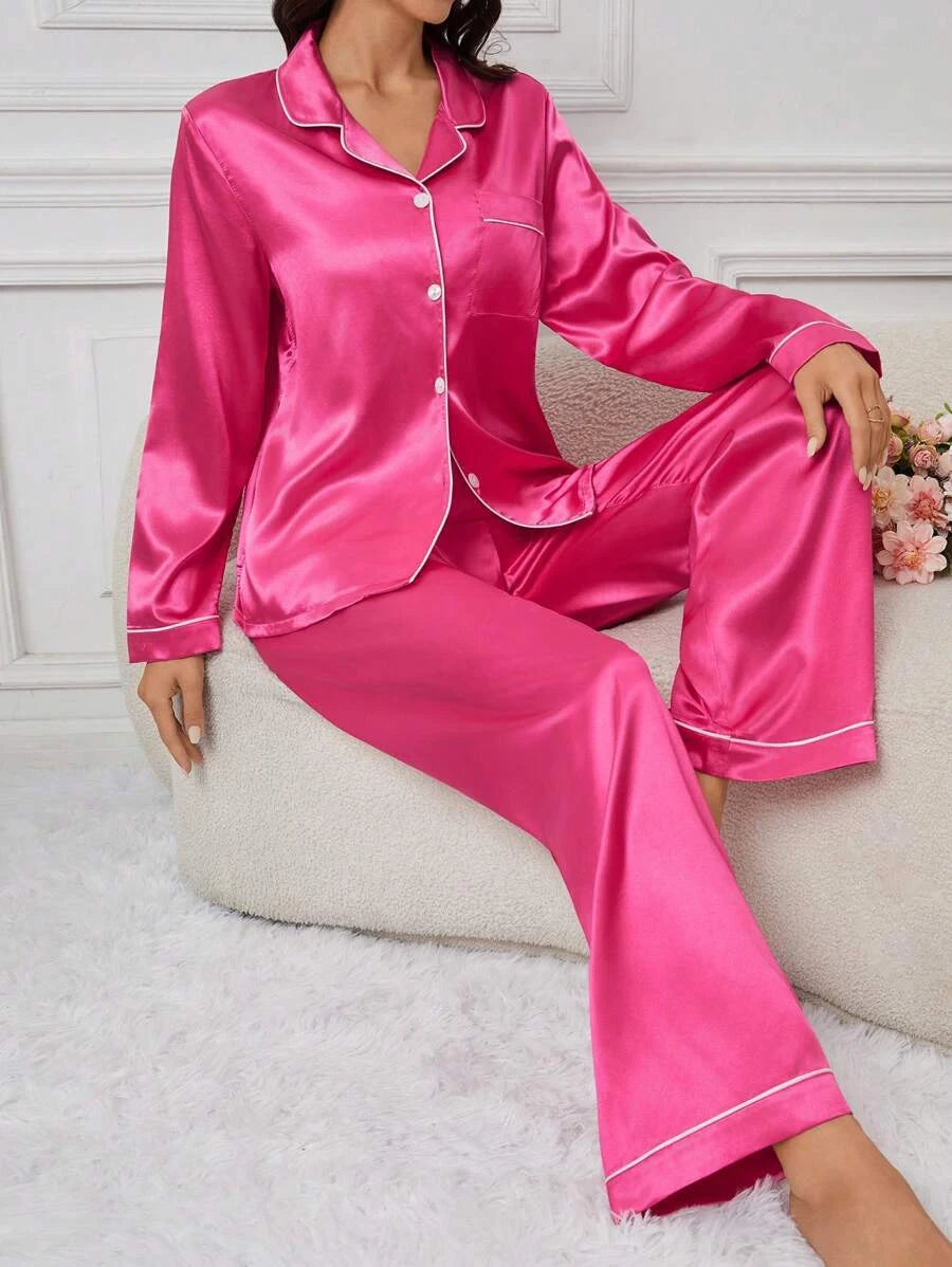 Satin Pajama Set