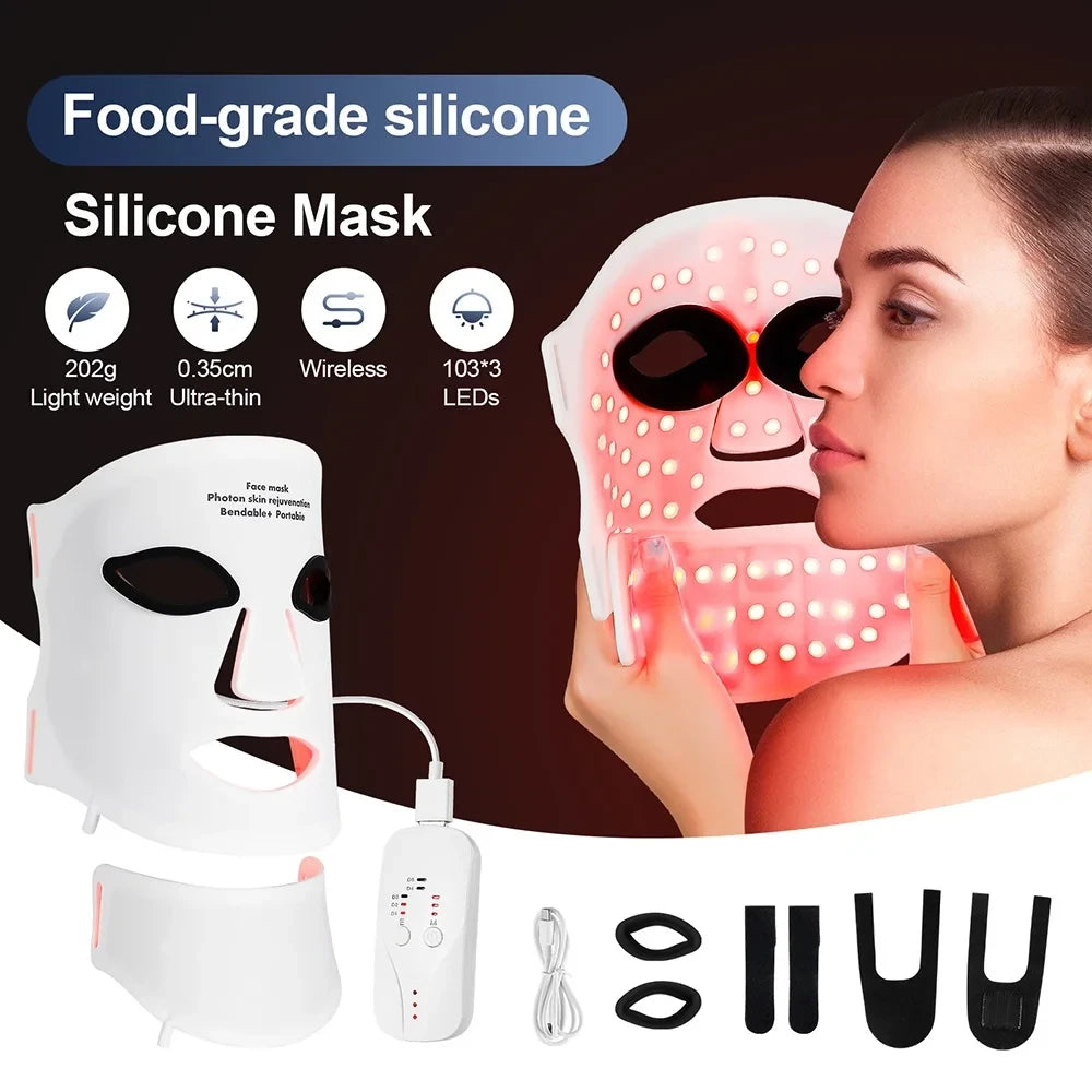 Silicone LED Face Mask