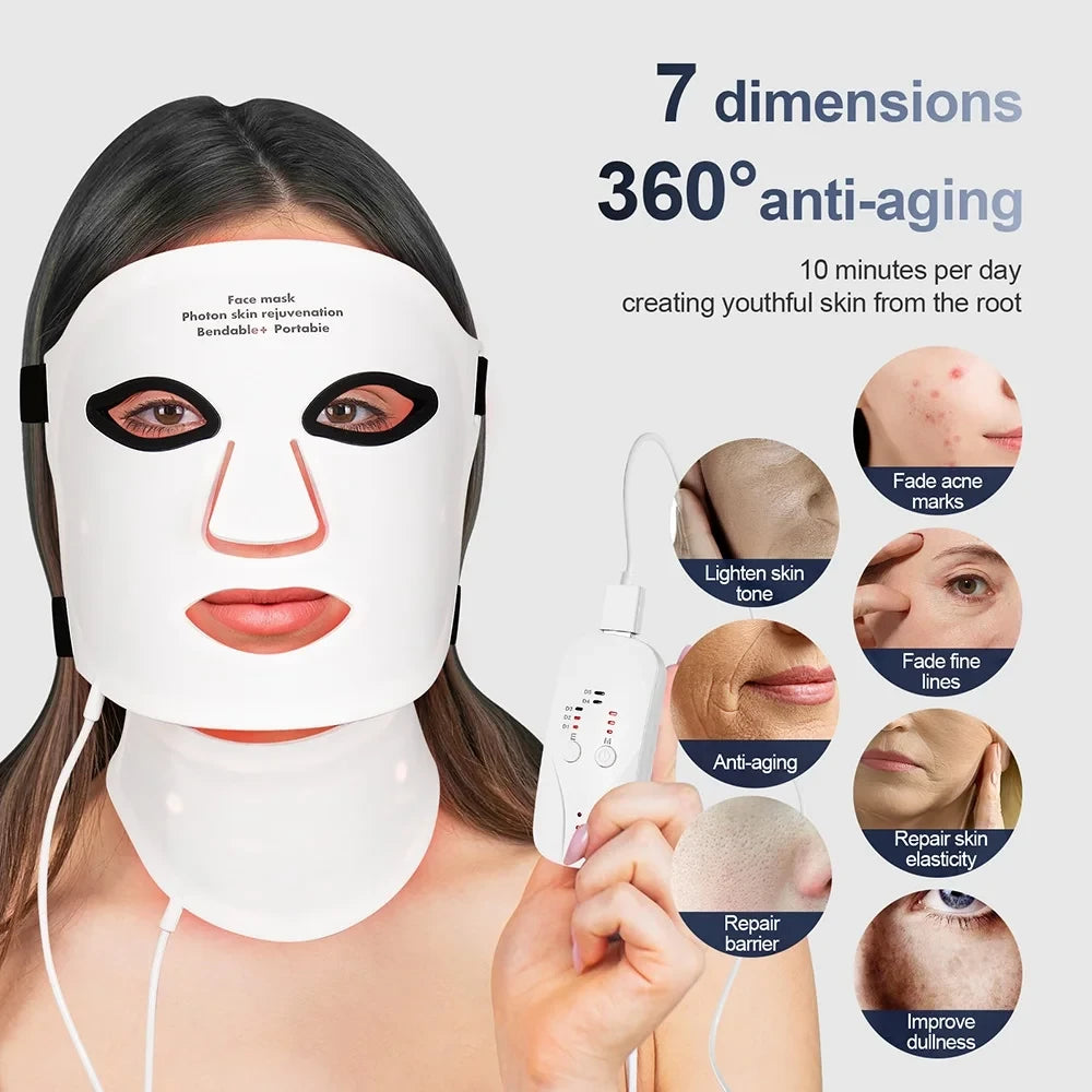 Silicone LED Face Mask